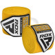 Бинты для бокса RDX Hand Wraps Yellow (2.5м.)