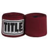 Бинты для бокса TITLE Boxing Select 180" Semi Elastic Mexican Maroon (4.5м.)