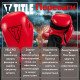 Боксерські рукавиці TITLE Boxing Vegan Gloves Red/Black 8 oz (капа в комплекті)