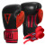 Боксерские перчатки TITLE Boxing All Heart Bag Gloves 2.0 Black/Red 10 oz (бинты 4м. в комплекте)