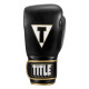 Боксерські рукавиці TITLE Boxeo Mexican Leather Quatro Black/White 16 oz (бинти 4м. в комплекті)