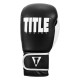 Боксерські рукавиці TITLE Boxing Dynamic Strike Black/White 12 oz (бинти 4м. в комплекті)