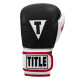 Боксерські рукавиці TITLE Boxing Gel World Black S 10oz (бинти 4м. в комплекті)