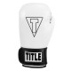 Боксерські рукавиці TITLE Boxing Vegan Gloves White/Black 14 oz (капа в комплекті)