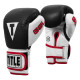 Боксерські рукавиці TITLE Boxing Gel World Black M 12oz (бинти 4м. в комплекті)