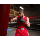 Боксерські рукавиці TITLE Boxing Guts and Glory Black/Red M 12oz (бинти 4м. в комплекті)
