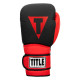 Боксерські рукавиці TITLE Boxing Guts and Glory Black/Red M 12oz (бинти 4м. в комплекті)