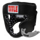 Боксерський шолом TITLE Classic Full Coverage Training Headgear 2.0 Black L (капа в комплекті)