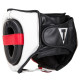 Боксерський шолом TITLE MMA Command Black/White/Red M (капа в комплекті)