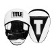 Лапи боксерські TITLE Boxing Attack “Big-T” Punch Mitts 2.0 White/Black