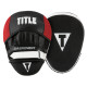 Лапи боксерські TITLE Boxing Aerovent Excel Incredi-Mitts 2.0 Black/Red/White
