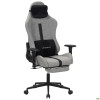 Крісло VR Racer Textile Jensen темно-сірий