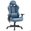 Крісло VR Racer Textile Maximus тканина синя/чорний