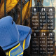 Боксерські рукавиці PowerPlay 3021 Ukraine Синьо-Жовті 8 унцій