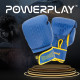Боксерські рукавиці PowerPlay 3021 Ukraine Синьо-Жовті 8 унцій