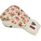 Боксерские перчатки RDX FL-6 WHITE-10 унций (капа в комплекте)