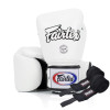 Боксерські рукавиці Fairtex BGV1 White 14 унцій (бинти в комплекті)