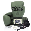 Боксерські рукавиці Fairtex BGV11 Green 12 унцій (бинти в комплекті)