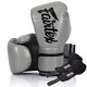 Боксерські рукавиці Fairtex BGV14 Grey 12 унцій (бинти в комплекті)