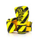 Боксерські рукавиці Fairtex BGV14Y Yellow/Black 10 унцій (бинти в комплекті)