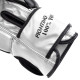 Боксерські рукавиці PowerPlay 3004 Classic Чорно-Білі 10 унцій