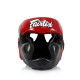 Боксерский шлем Fairtex HG13 Black/Red L