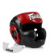 Боксерский шлем Fairtex HG13 Black/Red L