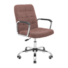 Крісло Брукс Хром Піастра Шоколад