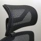 Кресло Эрговик Хром Synchro Сетка Черная