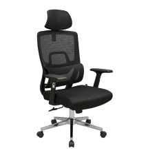 Крісло Вектор Про Хром М-2 Сітка Чорна