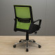 Кресло Фрайдей Хром М-1 (Tilt Сетка черная+зеленая)