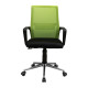Кресло Фрайдей Хром М-1 (Tilt Сетка черная+зеленая)