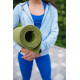 Коврик для йоги и фитнеса Power System PS-4014 PVC Fitness-Yoga Mat Green (173x61x0.6)