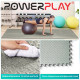 Мат-пазл (ласточкин хвост) PowerPlay PP_4414 EVA Puzzle Mat 120x120x1.2 см Оливковый