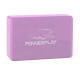 Блок для йоги PowerPlay 4006 Yoga Brick Фіолетовий
