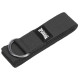 Ремень для йоги PowerPlay PP_4409 183*3.8см. Черный