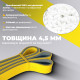 Еспандер-петля (гумка для фітнесу і кроссфіту) PowerPlay 4116 Double Colors Жовто/Сіра (5-14 кг)