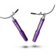 Скакалка швидкісна на підшипниках алюмінієва PowerPlay 4207 Elite Jump Rope Фіолетова (3m.)