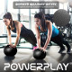 Мяч для пилатеса, йоги и реабилитации PowerPlay PP_4415 Body Shape Ball 22 см Черный