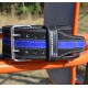 Пояс для пауэрлифтинга Power System PS-3800 PowerLifting кожаный Black/Blue Line XXL