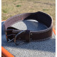 Пояс для важкої атлетики MadMax MFB-246 Full leather шкіряний Chocolate brown XXL