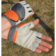 Рукавички для фітнесу MadMax MFG-850 Crazy Grey/Orange XL