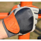 Рукавички для фітнесу MadMax MFG-850 Crazy Grey/Orange S