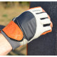 Рукавички для фітнесу MadMax MFG-850 Crazy Grey/Orange S