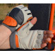 Рукавички для фітнесу MadMax MFG-850 Crazy Grey/Orange L