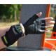 Рукавички для фітнесу MadMax MFG-251 Rainbow Green L