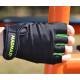Рукавички для фітнесу MadMax MFG-251 Rainbow Green L