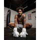 Боксерские перчатки TITLE Boxing Inferno Intensity Elastic White 18 oz (капа в комплекте)