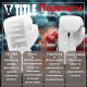 Боксерские перчатки TITLE Boxing Inferno Intensity Elastic White 18 oz (капа в комплекте)