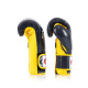 Боксерские перчатки Fairtex BGV9 Mexican Blue/Yellow 12 унций (бинты в комплекте)
